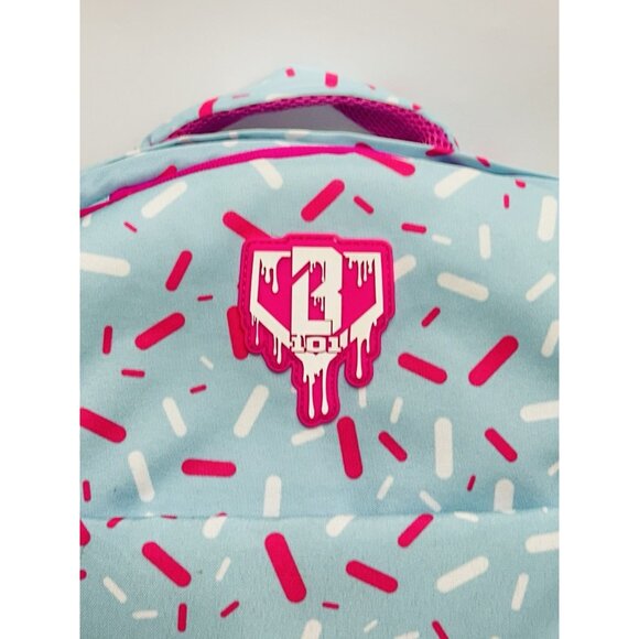 Baseball Lifestyle BL101 Backpack Cotton Candy Ice Cream Blue Pink - Picture 7 of 13